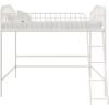 imageNovogratz Bushwick Metal Full Loft Bed Off White