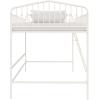 imageNovogratz Bushwick Metal Full Loft Bed Off White