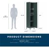 imageNovogratz Cache 1Door Tall Single Metal Locker Style Storage Cabinet Hunter Green