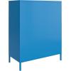imageNovogratz Cache 2 Door Metal Locker Storage Blue Cabinet