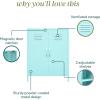 imageNovogratz Cache 2 Door Metal Locker Storage Mint Cabinet