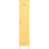 imageNovogratz Cache Cache 1Door Tall Single Metal Locker Style Storage Cabinet Yellow