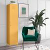 imageNovogratz Cache Cache 1Door Tall Single Metal Locker Style Storage Cabinet Yellow