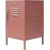 imageNovogratz Cache Metal Locker Style Living Room End Table Dusty Rose