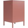 imageNovogratz Cache Metal Locker Style Living Room End Table Dusty Rose