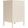 imageNovogratz Cache Metal Locker Style Living Room End Table Parchment