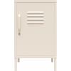 imageNovogratz Cache Metal Locker Style Living Room End Table Parchment