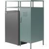 imageNovogratz Cache Metal LockerStyle Mini Refrigerator Organizer Hunter Green