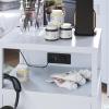 imageNovogratz Cache Metal LockerStyle Mobile Storage Cart Powder BluePowder Blue