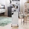 imageNovogratz Cache Metal LockerStyle Mobile Storage Cart Powder BluePowder Blue