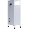 imageNovogratz Cache Metal LockerStyle Mobile Storage Cart Powder BluePowder Blue