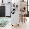 imageNovogratz Cache Metal LockerStyle Mobile Storage Cart Powder BluePowder Blue
