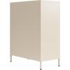 imageNovogratz Channing 2 Door Accent CabinetMesh Metal Locker Kelly GreenParchment