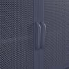 imageNovogratz Channing 2 Door Storage CabinetMesh Metal Locker NavyNavy