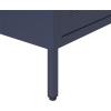 imageNovogratz Channing 2 Door Storage CabinetMesh Metal Locker NavyNavy