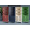 imageNovogratz Channing Corner Storage Cabinet with 2 Doors Navy BlueNavy