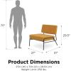 imageNovogratz Ciara Accent Chair Living Room Furniture Mustard Linen