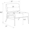 imageNovogratz Ciara Accent Chair Living Room Furniture Mustard Linen