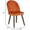 imageNovogratz DL8454C Burma Dining Chairs Orange