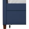 imageNovogratz Her Majesty Upholstered Daybed and Trundle Twin over Twin Grey LinenBlue Linen