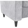 imageNovogratz Lana Pushback Living Room Accent Chair Light Gray Velvet Recliner DA2025779NLight Gray Velvet