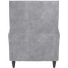 imageNovogratz Lana Pushback Living Room Accent Chair Light Gray Velvet Recliner DA2025779NLight Gray Velvet