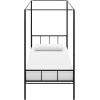 imageNovogratz Marion Canopy Bed King BlackBlack