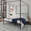imageNovogratz Marion Canopy Bed King BlackBlack