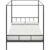 imageNovogratz Marion Canopy Bed King BlackBlack