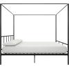imageNovogratz Marion Canopy Bed King BlackBlack