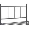 imageNovogratz Marion Canopy Bed King BlackDark Gray