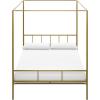imageNovogratz Marion Canopy Bed King BlackGold