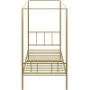 imageNovogratz Marion Canopy Bed King BlackGold