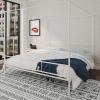 imageNovogratz Marion Canopy Bed King BlackWhite