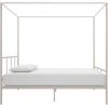 imageNovogratz Marion Canopy Bed King BlackWhite
