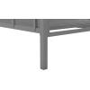 imageNovogratz Maxwell Metal Full Loft Bed with Desk ampamp Shelves NavyBlackGrey