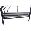imageNovogratz Maxwell Metal Full Loft Bed with Desk ampamp Shelves NavyBlackNavy Blue