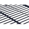 imageNovogratz Maxwell Metal Full Loft Bed with Desk ampamp Shelves NavyBlackNavy Blue