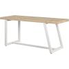 imageNovogratz Palomino Asymmetrical Entryway Bench White