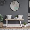 imageNovogratz Palomino Asymmetrical Entryway Bench White