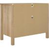 imageNovogratz Shay 1Drawer Nightstand Natural with Faux Rattan
