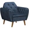 imageNovogratz Tallulah Memory Foam Chair Blue