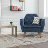 imageNovogratz Tallulah Memory Foam Chair Blue