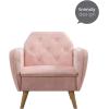 imageNovogratz Tallulah Memory Foam Chair Pink