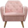 imageNovogratz Tallulah Memory Foam Chair Pink