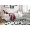 imageNovogratz Bright Pop Full Metal Daybed with Twin Trundle Bed BlackTwinTwin