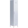 imageNovogratz Cache 1Door Tall Single Metal Locker Style Storage Cabinet Powder Blue