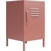 imageNovogratz Cache Metal Locker Style Living Room End Table Dusty Rose