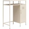 imageNovogratz Cache Metal LockerStyle Mini Refrigerator Organizer ParchmentParchment