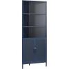 imageNovogratz Channing Corner Storage Cabinet with 2 Doors Navy BlueNavy